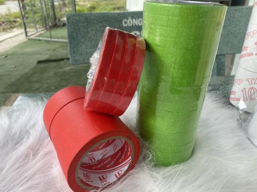 Colored paper tape