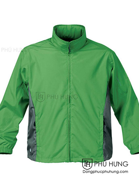 Khaki and windbreaker jacket
