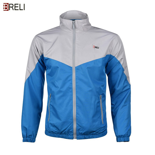 Khaki and windbreaker jacket