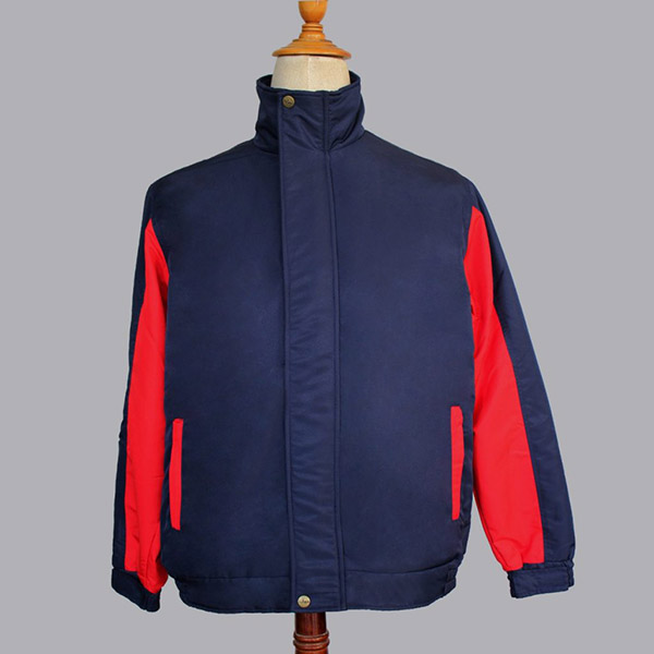 Khaki and windbreaker jacket