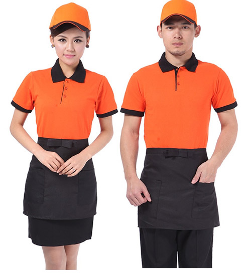 Restaurant and hotel uniform