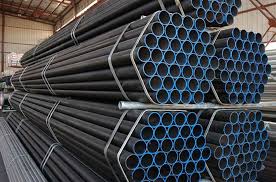 Round steel pipe