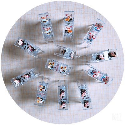 3-Teeth Hair Claw Clips