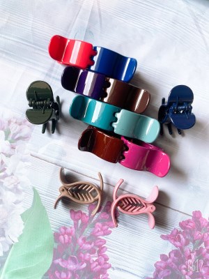 5-Teeth Hair Claw Clips