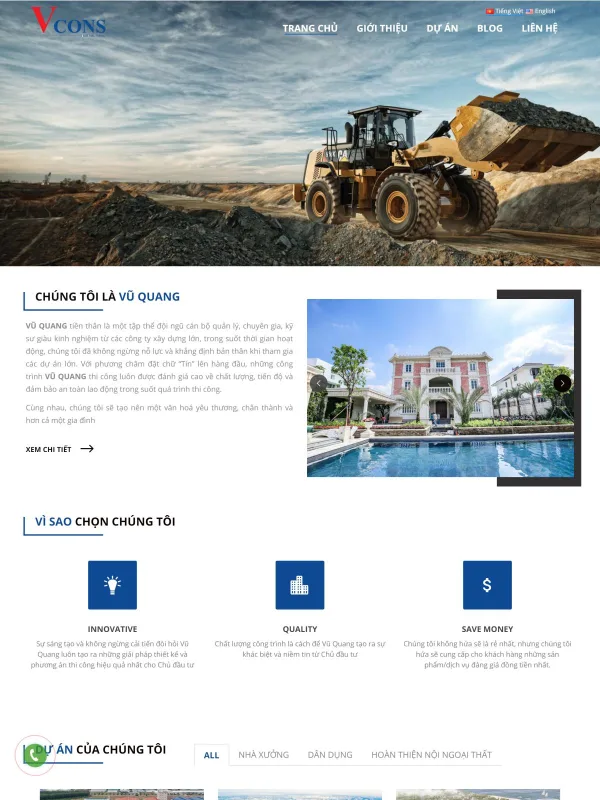 Vu Quang Company website