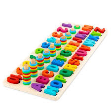 Wooden alphabet toys