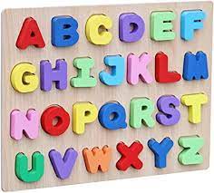 Wooden alphabet toys