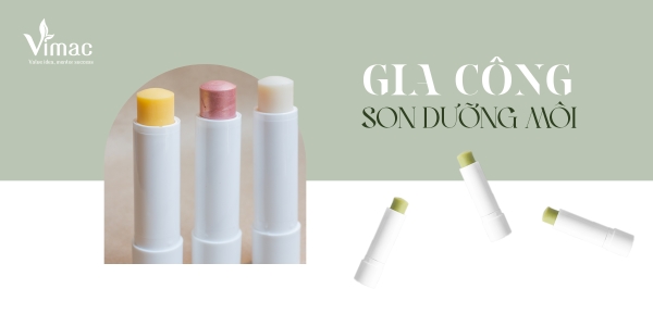 Lip balm processing