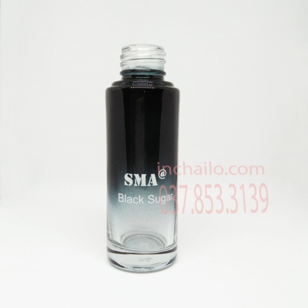Glass bottle and jar printing