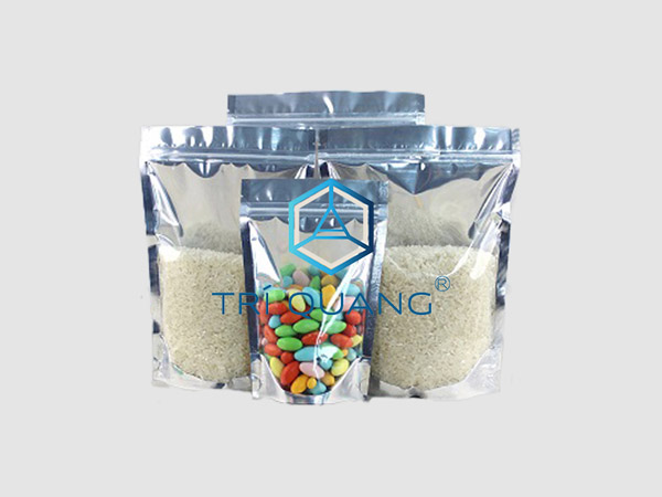 Aluminum foil zipper bag