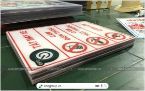 Fire protection sign