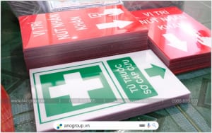 Fire protection sign