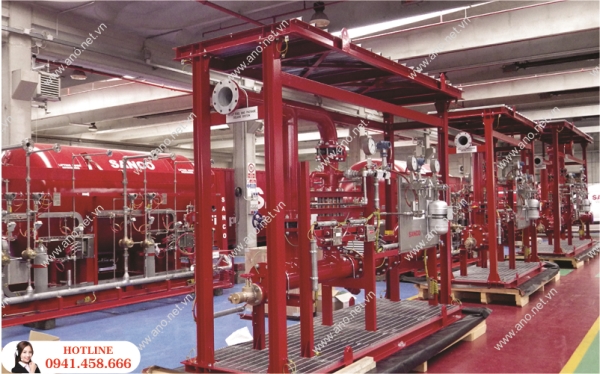 Fire protection system installation