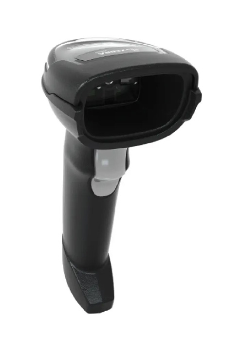 Zebra DS1001 handheld barcode scanner.