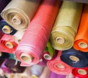 Fabric scraps in sheet