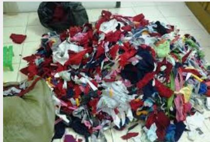 Fabric scraps