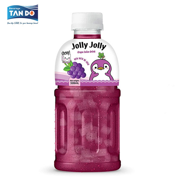 Jolly Jolly Grape Nata De Coco Drink