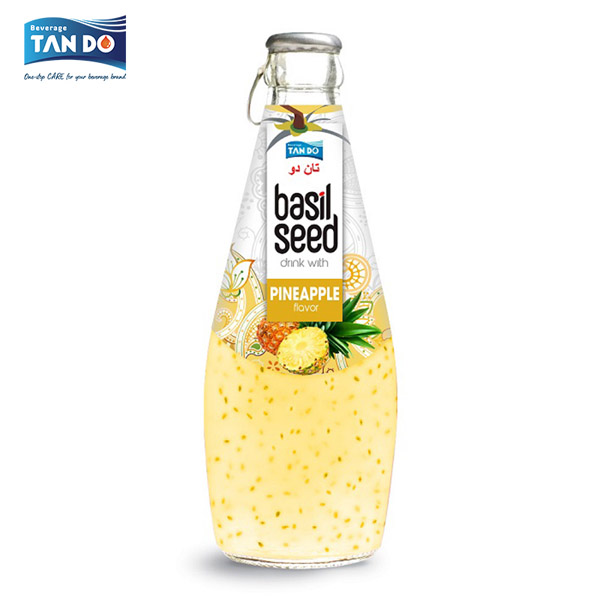 Tando Pineapple Basil Seed Drink