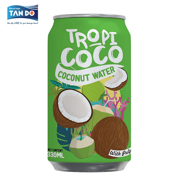 Tropicoco Coconut water With Pulp
