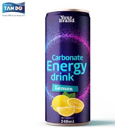 Lemon energy drink