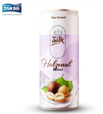 Hazelnut milk drink
