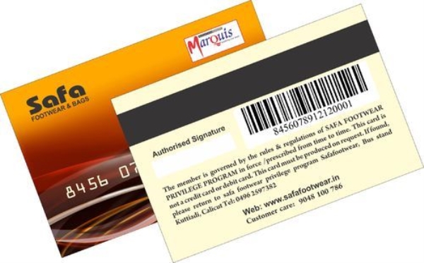 Barcode cards