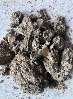 Coconut residue