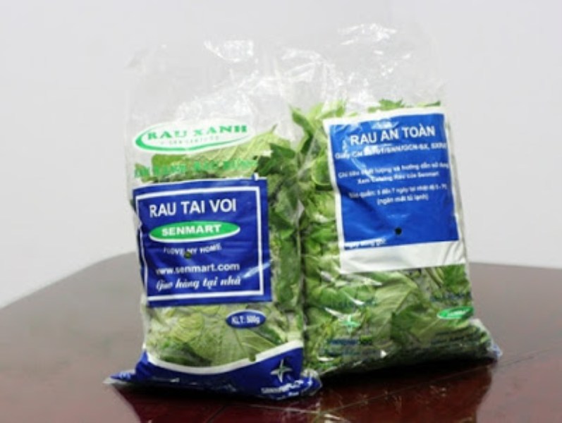 Plastic bags for vegetables and fruits