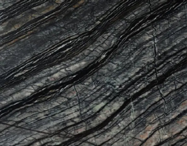 Black wooden