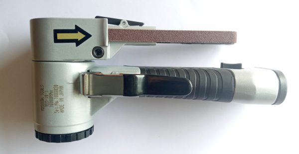 Yoshida YBS-10-1 pneumatic belt grinder