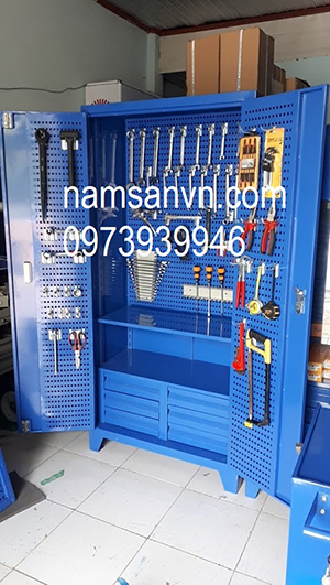 NS-1900-6 2-door 6-drawer hanging tool cabinet