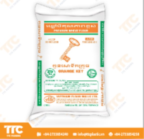 PP woven bag for wheat flour