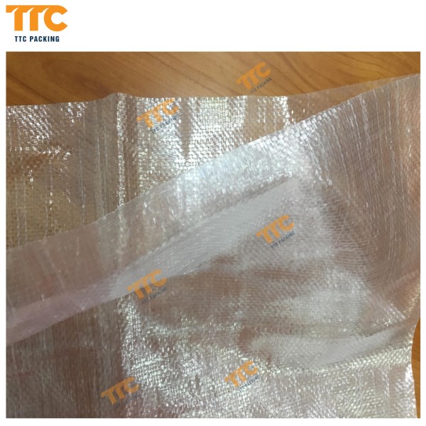 Clear PE Woven Bag