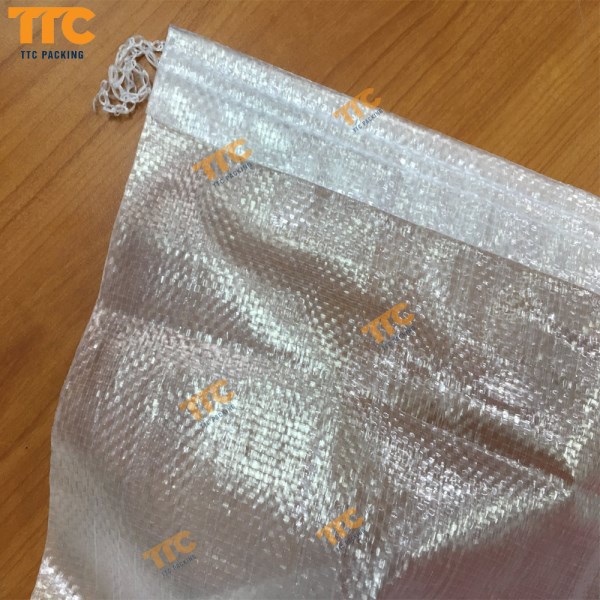 Clear PE Woven Bag
