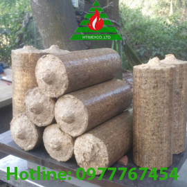 Sawdust briquettes