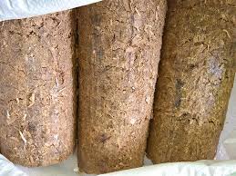 Sawdust briquettes