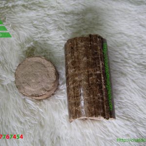 Sawdust briquettes