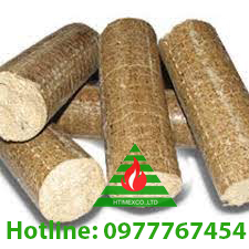 Sawdust briquettes