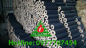 Extruded Rice Husk Briquettes