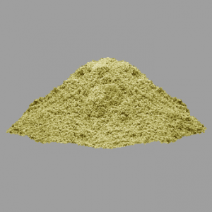 Loose sawdust