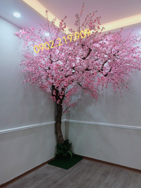 Artificial cherry blossoms