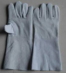 Welding leather gloves