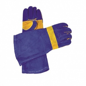 Welding leather gloves