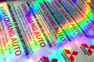 Hologram decal