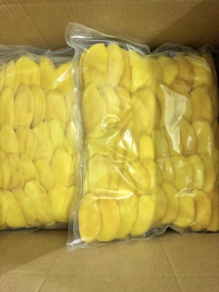 Soft dried mango