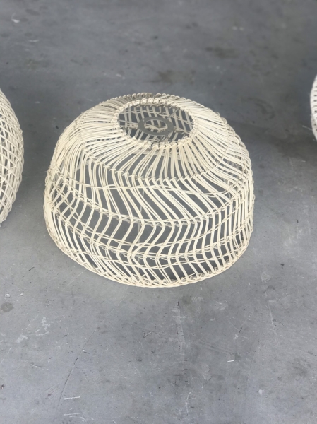 Bamboo and rattan light