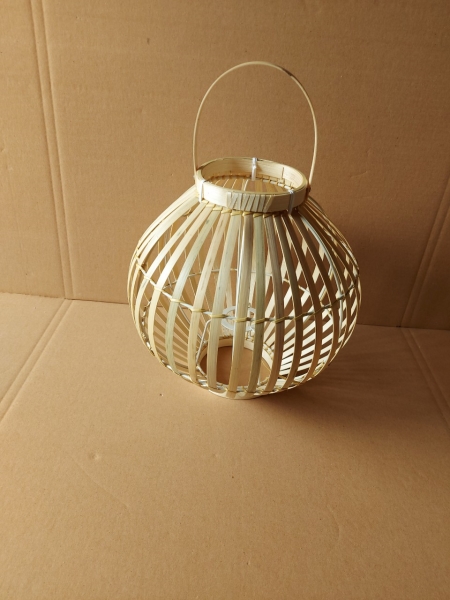 Bamboo and rattan light