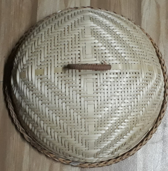 Rattan food covers