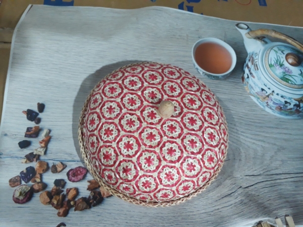 Rattan food covers