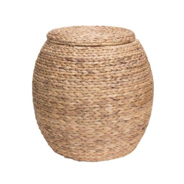 Rattan storage basket